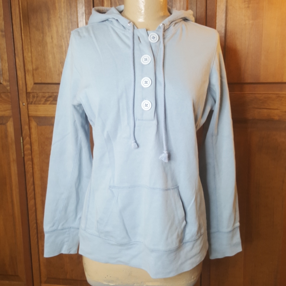 Eddie Bauer Pullover Hooded Top Sz M